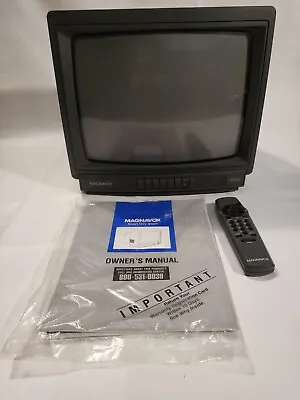 Vintage Magnavox Television Gaming HD1305 C121 13G602-00AA 13   ‘94 Has Remote • $89.95