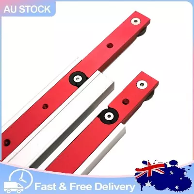 Aluminium Alloy T-Track Miter Slot Slider Bar Table Saw Gauge Woodworking Tool • $33.52