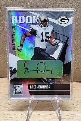 2006 Elite #154 Greg Jennings Turn Of The Century Auto RC /100 • $21.25