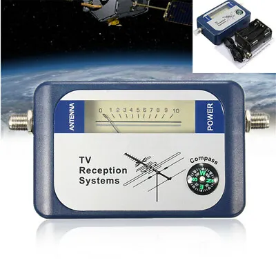 £20.03 • Buy Mini Digital DVB-T Finder Aerial Terrestrial TV Antenna Signal Strength Meter