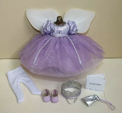 8  Madame Alexander Purple Outfit Tagged TOOTH FAIRY With Crown And Bag • $23.95