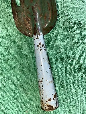 Vintage Small Hand Rake Garden Farm Tool Primative 5 Tine - NICE - 9 5/8'' Long • $10