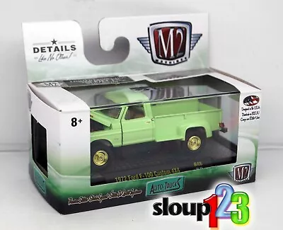 *m2 Machines Auto Haulers - 1972 Ford F-100 Custom 4x4 - Chase - R48* • $25.99