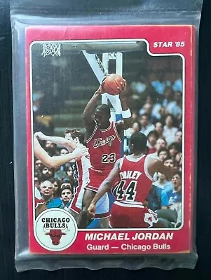 1984 Star #101 Michael Jordan Rc Rookie Bag • $19750
