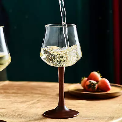 Red Wine Glasses Hand Blown Goblet Beverage Drinking Cups For Wine Tasting • $26.11