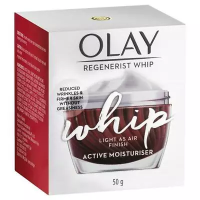 $30 • Buy Olay Regenerist Whip Active Moisturiser 50g
