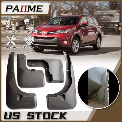 Mud Flaps For 2013 2014 2015 Toyota RAV4 00016-42028 Splash Mud Guards • $24.59