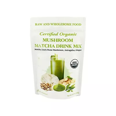 Cherie Sweet Heart Organic Mushroom Matcha Drink Mix Powder 4.23oz 40 Servings • $13.99