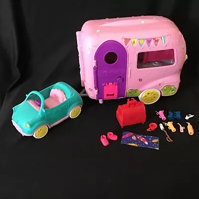 Barbie Club Chelsea Car Caravan And Accessories  • $49