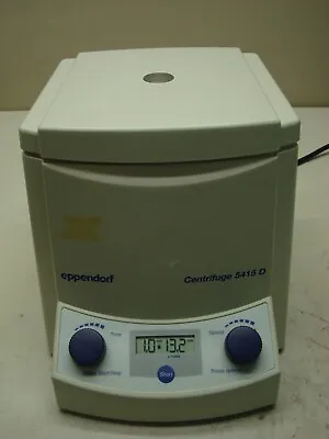 Eppendorf 5415D Centrifuge With F 45-24-11 Rotor And Lid Plus 1 Year Warranty • $499