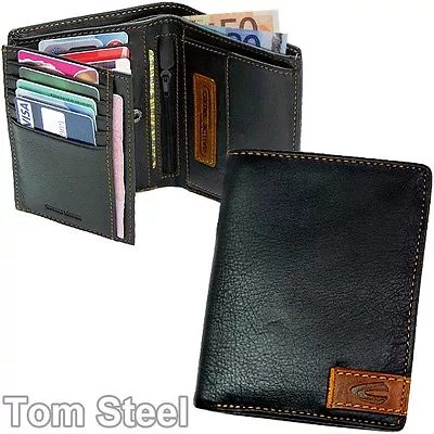 Camel Active Men's Wallet Purse Wallet Wallet Leather New • £70.58