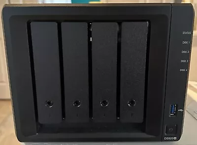 Synology DiskStation DS920+ With 2 - 10 TB Hard Drives / 8GB RAM / ORIGINAL BOX! • $430