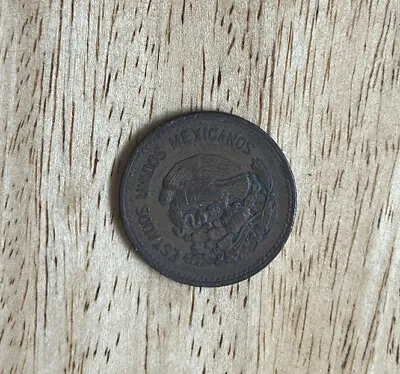 1946 Mexico 20 Centavos Coin • $0.25