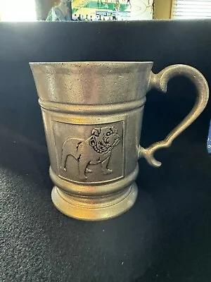 VTG MACK TRUCK ENGLISH BULLDOG PEWTER TANKARD BEER STEIN MUG ARMETALE - Wilton • $40