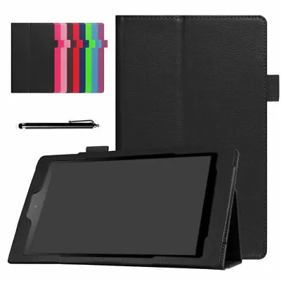 £8.57 • Buy Smart Tablet Magnetic Case Leather Cover For Amazon Kindle Fire 7 HD 8 / 10 2017