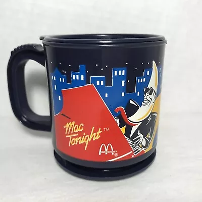 Mac Tonight Midnight Blue Coffee Cup Mug McDonald's Moon Man 80's Mini Max Promo • $21.21