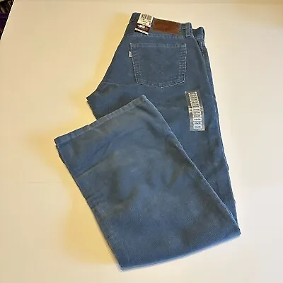 NWT Levis 527 Blue Jeans Men Size W33xL30 Low Rise Bootcut Straight Leg Regular • $35.63