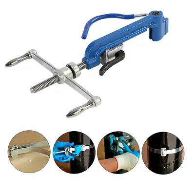 Manual Binding Cutting Tool Stainless Steel Band Strapping Plier Strapper Packer • $23.50