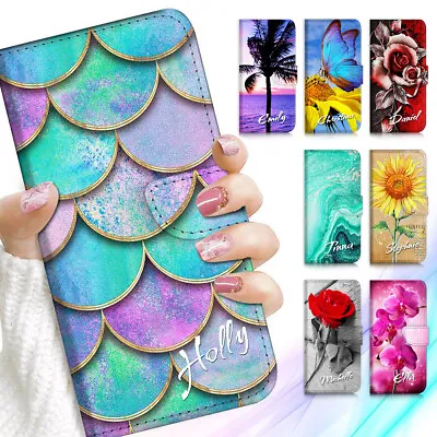 $16.99 • Buy Personalised Name Flip Case Cover For OPPO A57 A96 A76 A54s A16s A53 A74 A91 A15