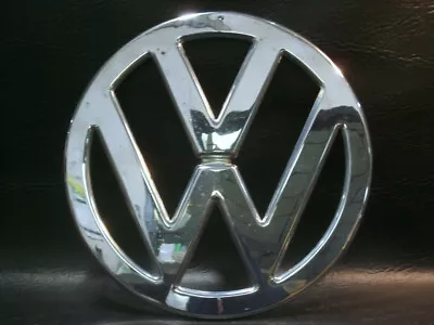 Used Original Chrome Volkswagen Type 2 Bus Nose Emblem 317mm • $300