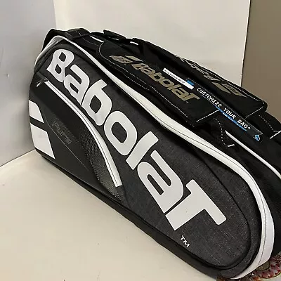 Babolat Pure Grey 9 Pack Tennis Racquet Bag RHX9 NEW WITH TAGS • $72.99