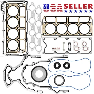 New LS Gasket Set Kit &LS9 Head Gaskets LS1/LS6/LQ4/LQ9/4.8/5.3/5.7/6.0L GEN III • $47.80