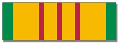 Vietnam Service Ribbon 9  Bumper Window Sticker Decal 'Free Shipping' • $13.48