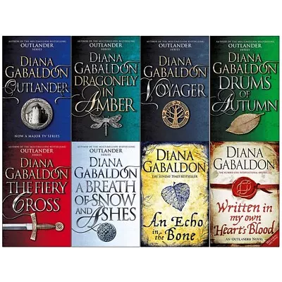 Diana Gabaldon Outlander Series 8 Books Collection Set (OutlanderDragonfly..... • $133.39