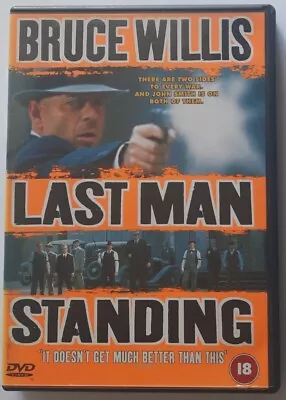 Last Man Standing - Bruce Willis Christopher Walken - Reg 2 Dvd • £3.49