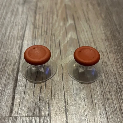 $7.49 • Buy 2 Clear W/ Red Top Xbox 360 Custom Thumbsticks Analog Sticks Joysticks Mod