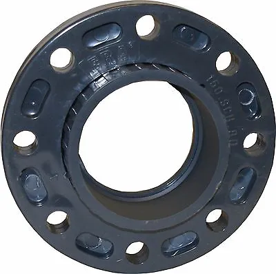 6-Inch ERA Sch 80 PVC Van Stone Flange - Flange X Socket - NSF Compliant • $41.99