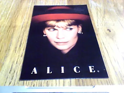 Mia Farrow Alice Uk Promo Film Odeon Cinema Postcard 1990 Woody Allen New • £9.99