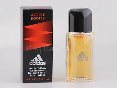 Adidas - Active Bodies - 100ml EDT Eau De Toilette Concentrate NEW/ORIGINAL PACKAGING • £24.17