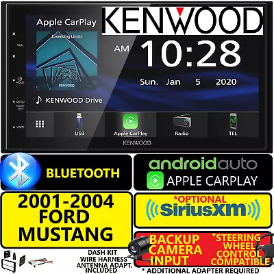 01-04 Ford Mustang Nav Bluetooth Carplay Android Auto Car Radio Stereo Opt Xm • $685.23
