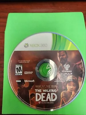 Walking Dead Game Of The Year Ed (Xbox 360) NO TRACKING - DISC ONLY #A5162 • $6.20