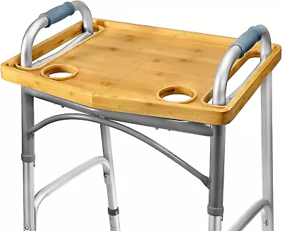 Medical King Walker Tray Table With Cup Holder Mobility Table Tray For Folding W • $36.25