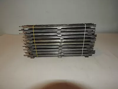 LIONEL / MARX 027 Gauge 10 PCS. VINTAGE STRAIGHT TRACK WITH PINS • $8.99