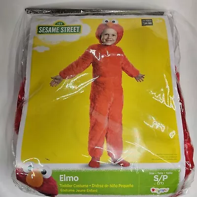 Elmo Sesame Street Toddler Halloween Costume 2T Red Infant L5c • $19.99