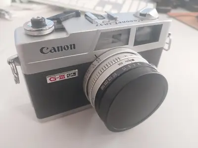 Canon Canonet QL17 G-III 40mm Rangefinder Film Camera 1:1.7 • £195