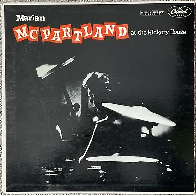 Marian Mcpartland At The Hickory House Capitol LP T 574 (1955) W Crow Morello • $8.60