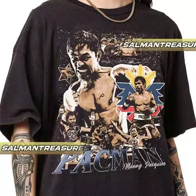 Manny Pacquiao Pacman Defending Champion Unisex Softstyle T-Shirt • $23.99