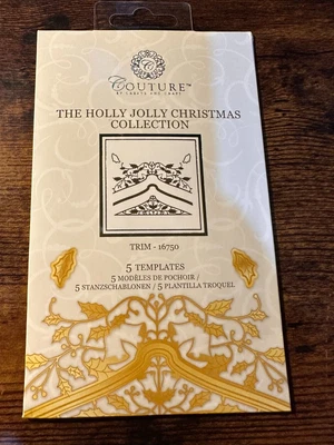 £2.50 • Buy Create & Craft Couture Die Set - THE HOLLY JOLLY CHRISTMAS COLLECTION Trim 16750
