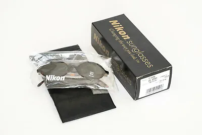 Nikon V-Oval Unisex Sunglasess - Tortoise - SX-Gray Lenses - New Old Stock • $89.50
