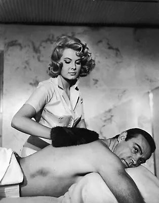 Sean Connery & Bond Girl Molly Peters 007 Movie Picture Poster Photo 8.5x11 • $13