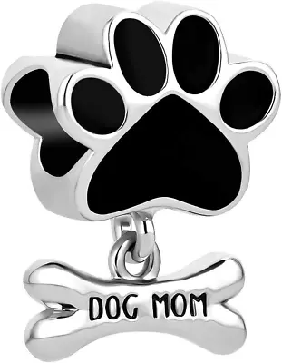 Pandora Charms Bracelet Dog Mom Charm Authentic 925 Silver Charm Pet Animal C... • $9.84