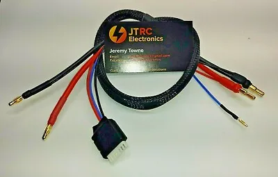 Lipo Charge Lead 2s 24” RC 4/5mm Bullet Hi-Amp Venom Icharger 406 Protek • $18