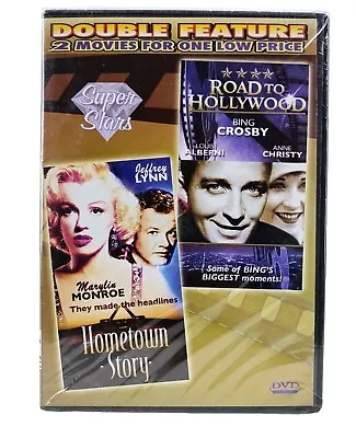Home Town Story - Marilyn Monroe + Road To Hollywood Bing Crosby DVD MOVIE SET • $14.99