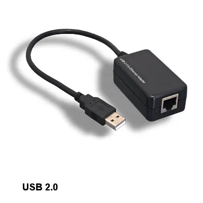 Kentek USB 2.0 To Ethernet Converter RJ45 10/100Mbps Fast Ethernet Port Internet • $23.63