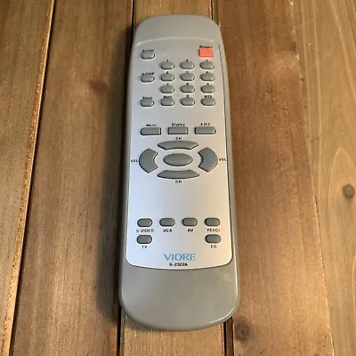 Viore R-2322A Remote Control OEM Genuine Vintage Cleaned Tested (Works) (Used) • $15.52