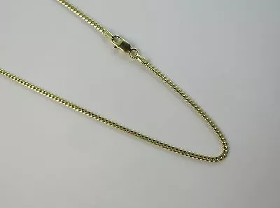 2mm 3mm 4mm Miami Curb Chain VERMEIL-14k Gold Over Sterling Silver. 18-30 Inch • $30.99
